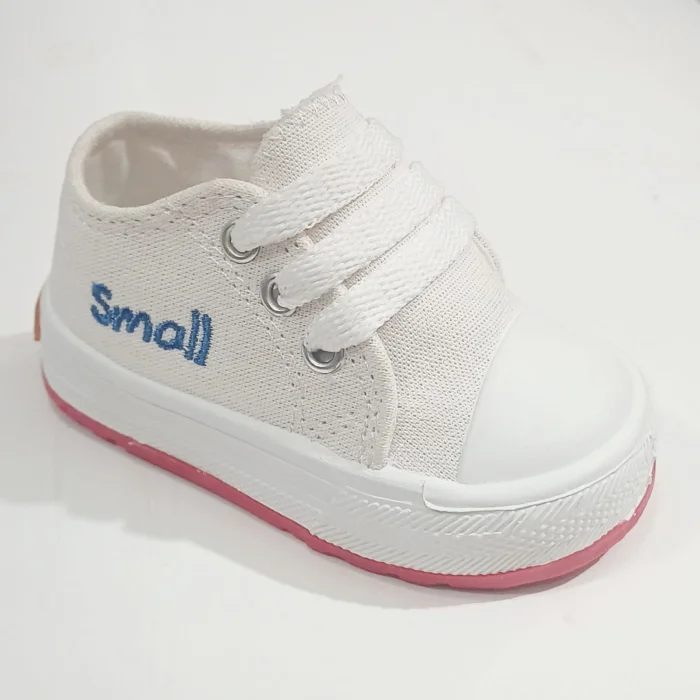 Zapatillas Blancas con Cordones