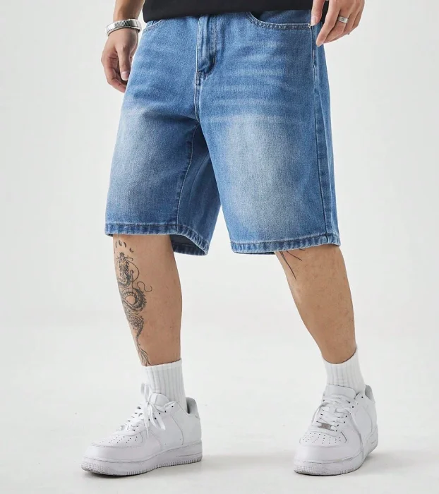 Bermudas Baggy C/bigote
