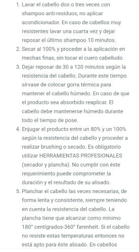 Luminoliss Alisado sin Formol Aprobado Anmat - Miniatura 4