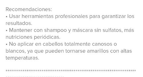 Luminoliss Alisado sin Formol Aprobado Anmat - Miniatura 6