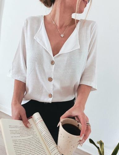 Camisa Lino Dama