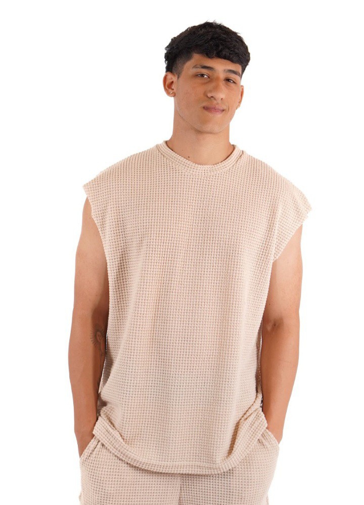 Remera Crochet sin Manga Over - Imagen 2