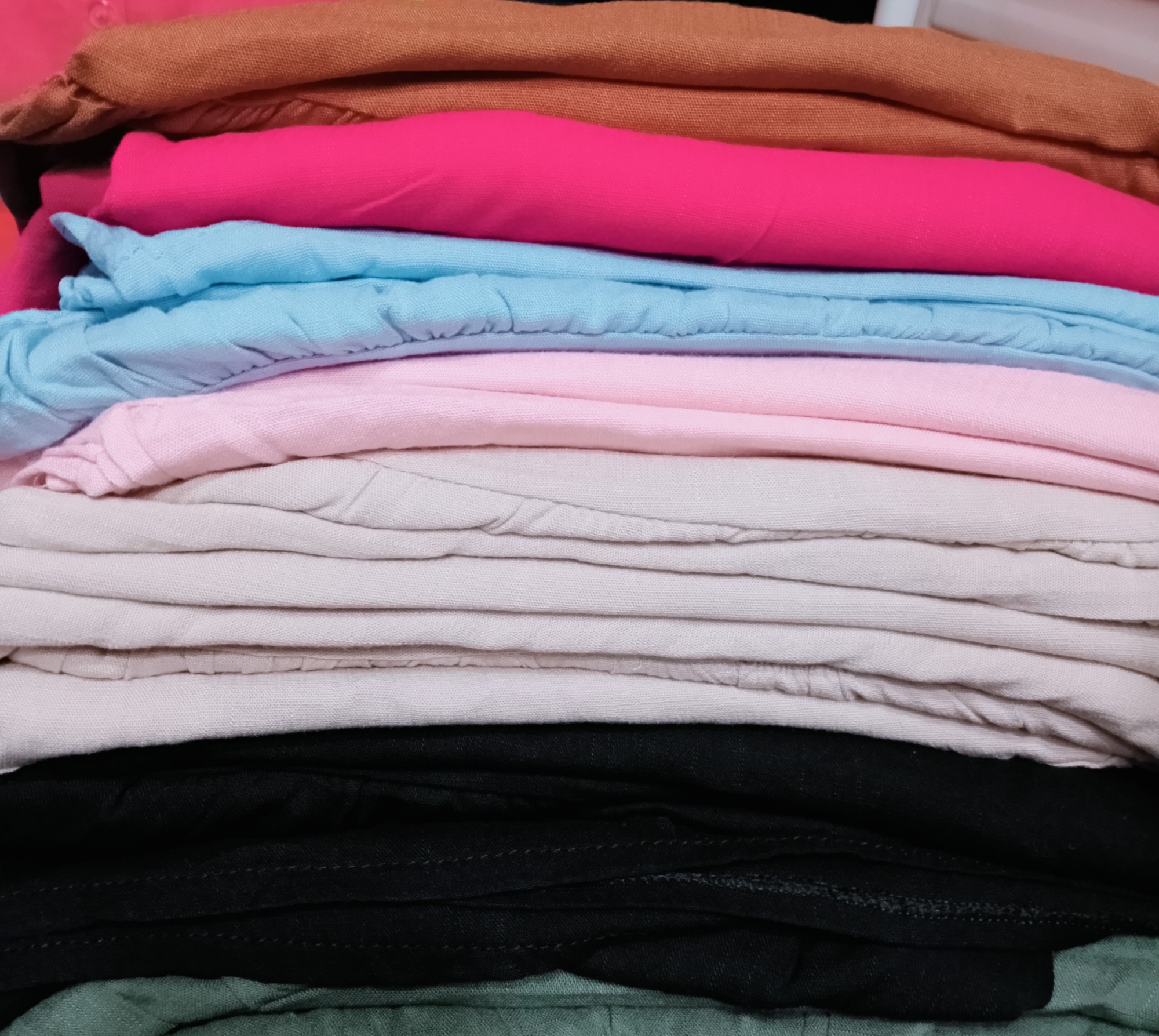 Solera de Lino Spandex con Bolsillo - Imagen 2