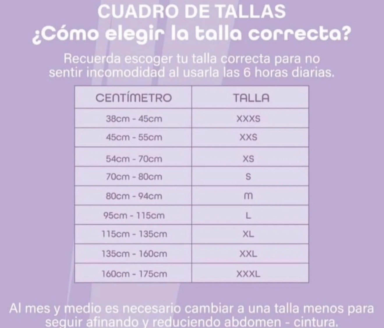 Faja Reloj de Arena  Velcro - Imagen 3