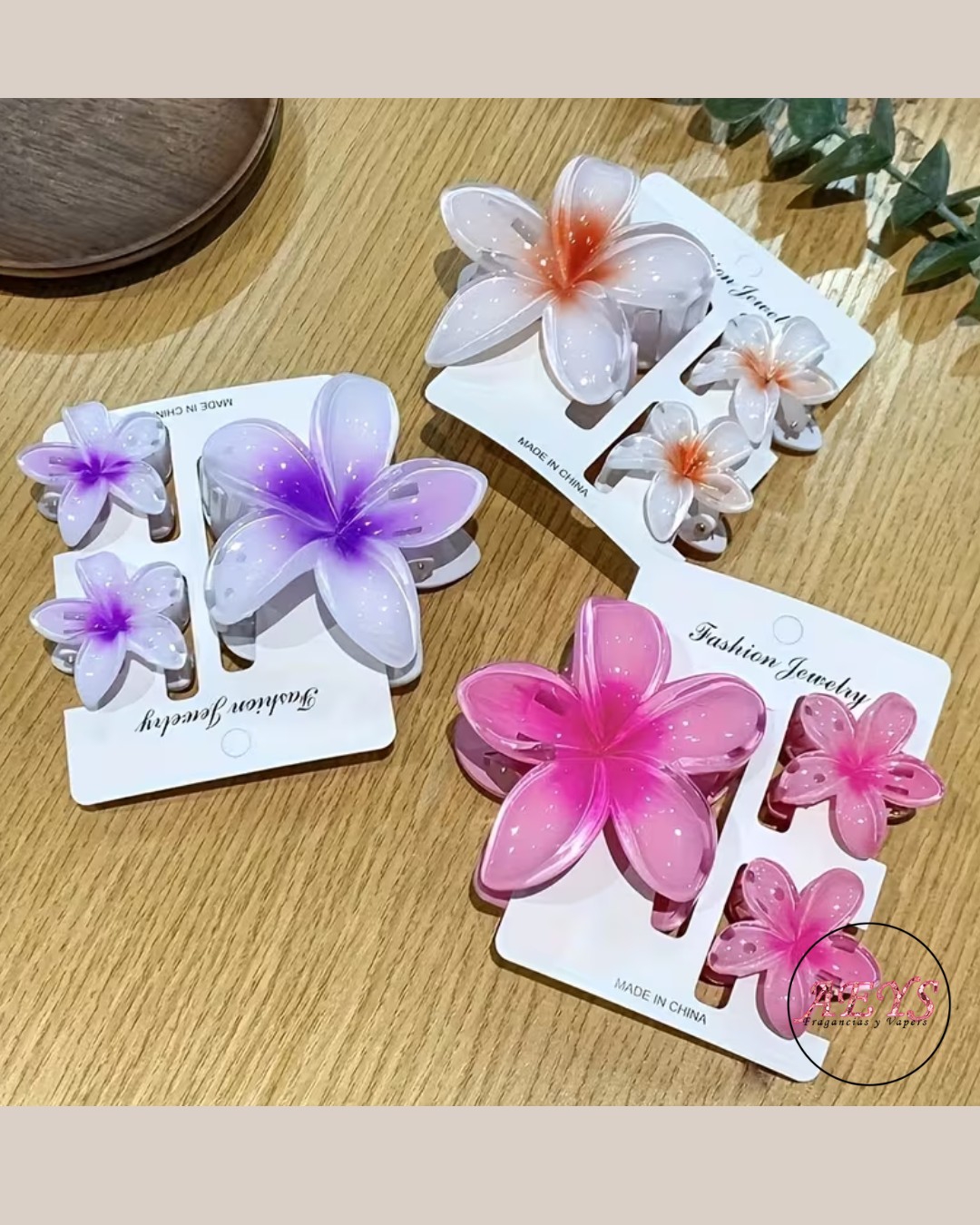 Broches Hawaiana 3 en 1 - Imagen 8