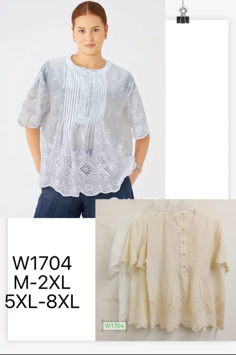 Camisolas de Broderi Talle Especial