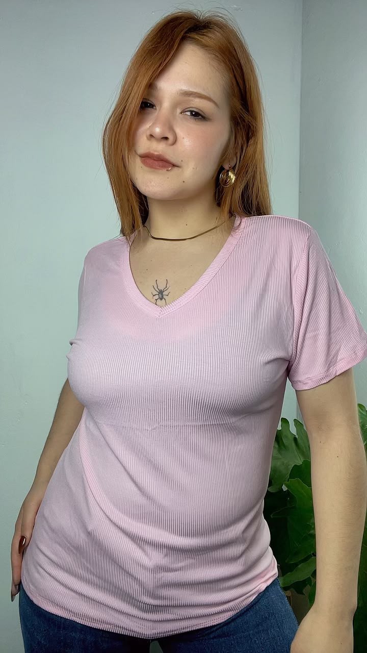 Remera Cuello V Morley Viscosa - Imagen 3