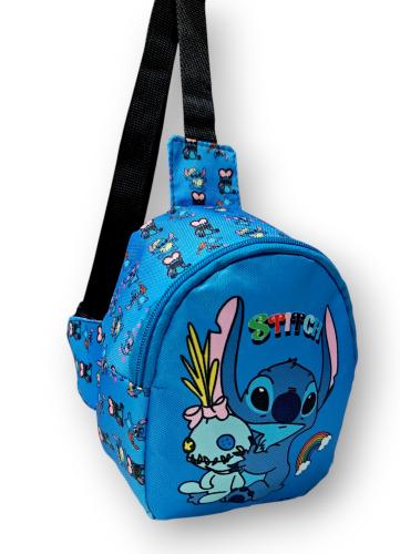 Pechera Mochilita de Stitch hasta 5 Años de Cordura, Mide  18cm × 14cm × 7cm Aprox - Miniatura 4