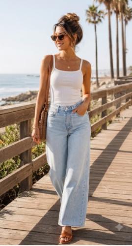 Musculosa Tiras Ribb Ellie