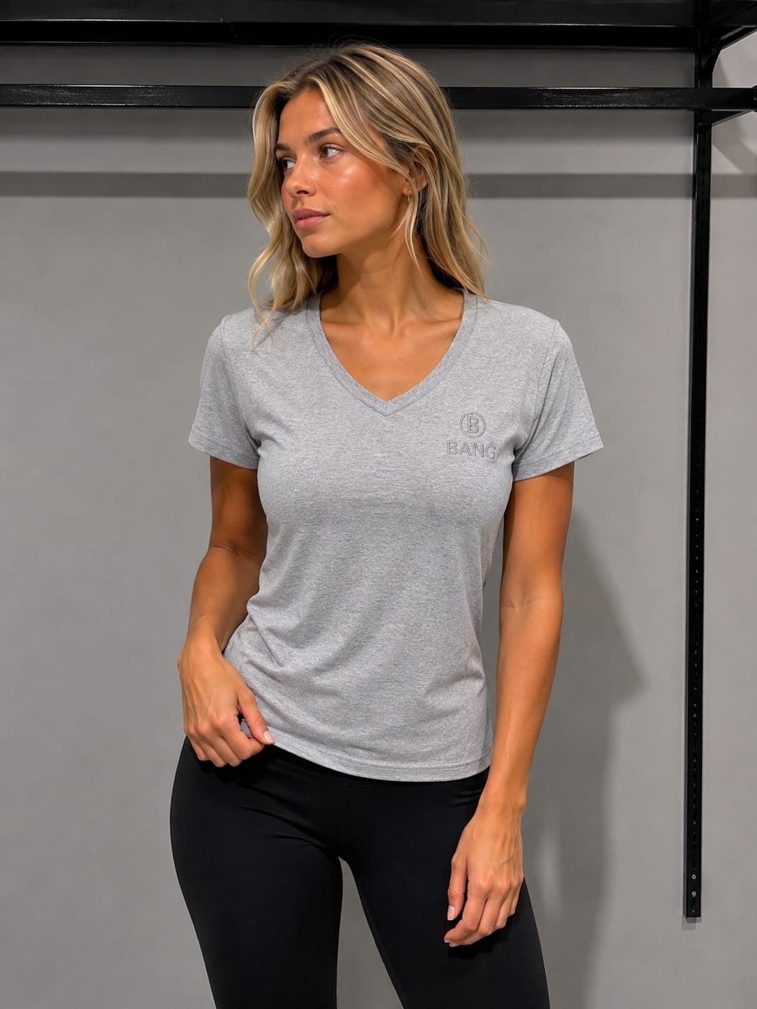 Remeras Lisas Dama Cuello V - Imagen 2