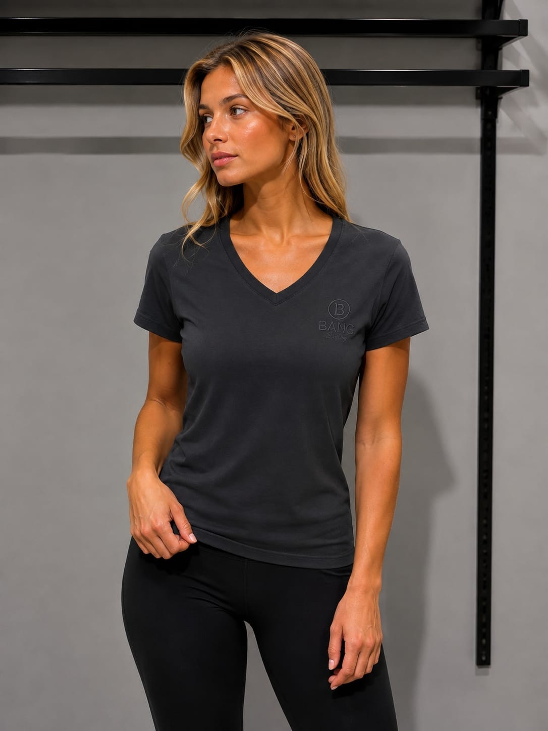 Remeras Lisas Dama Cuello V - Imagen 3