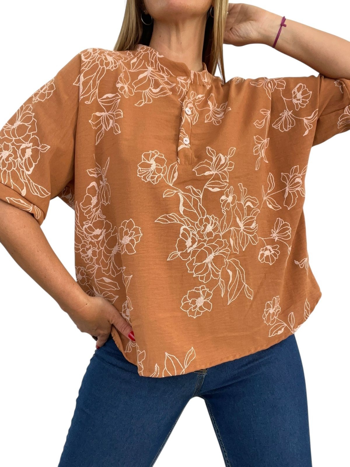 Camisa Flor (cey) - Imagen 3