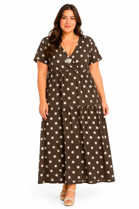 Vestido Cruzado Largo -hawai