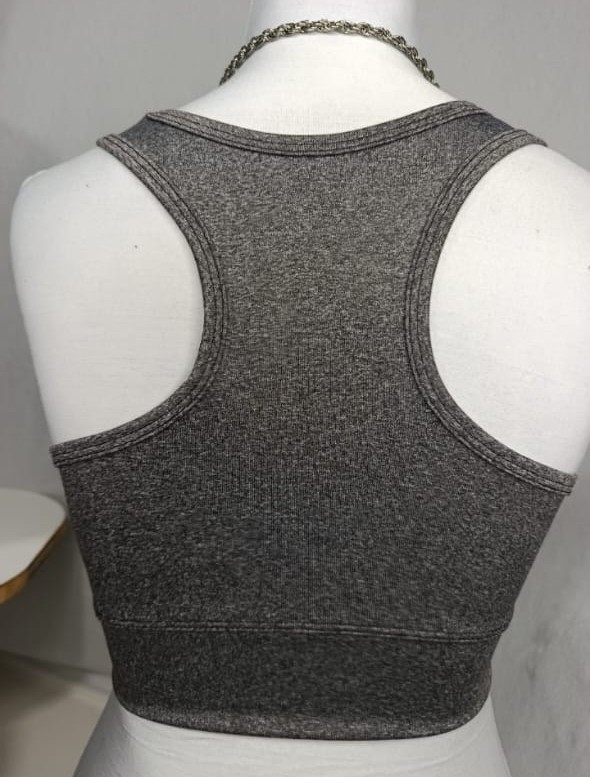 Top de Lycra con Tull - Imagen 2