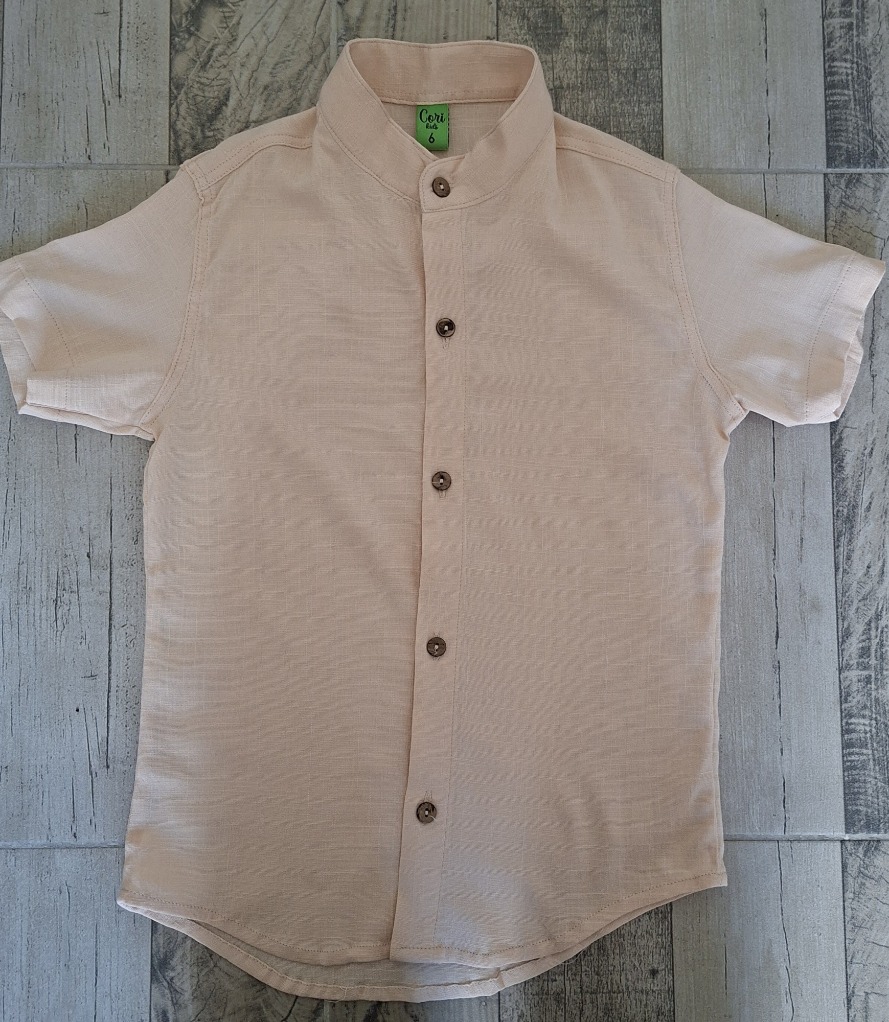 Camisas de Lino Cuello Mao - Imagen 3