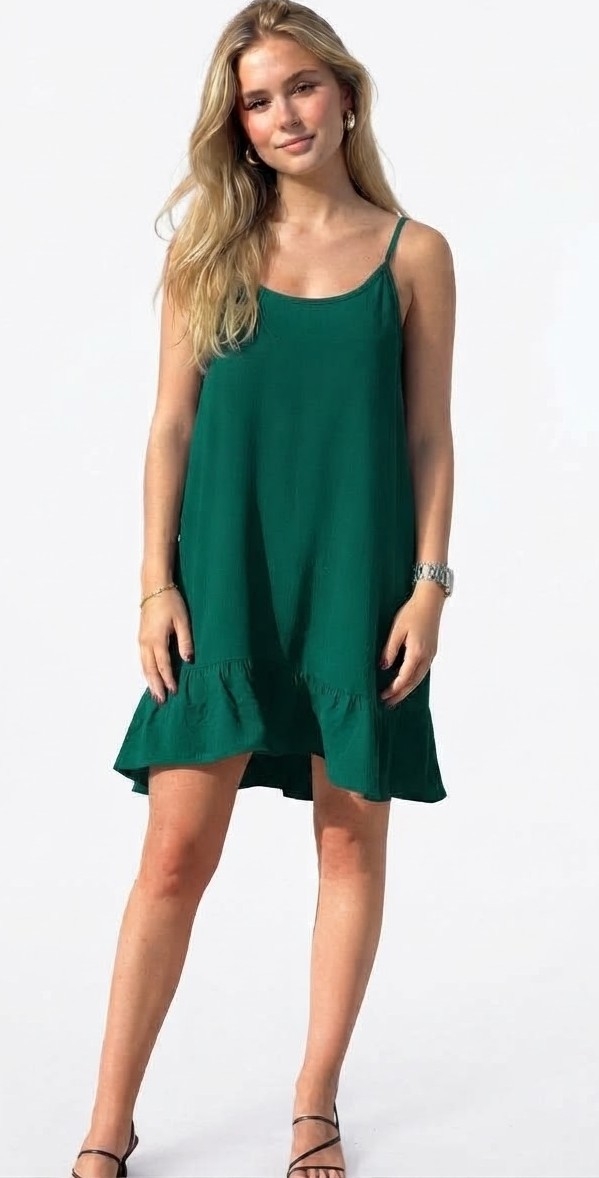 Vestido  Corto de Lino - Imagen 2