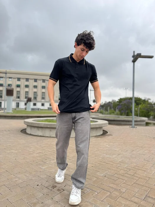 Chombas Estilo Versace  Algodón