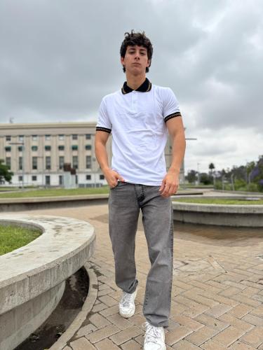 Chombas Estilo Versace  Algodón - Miniatura 3