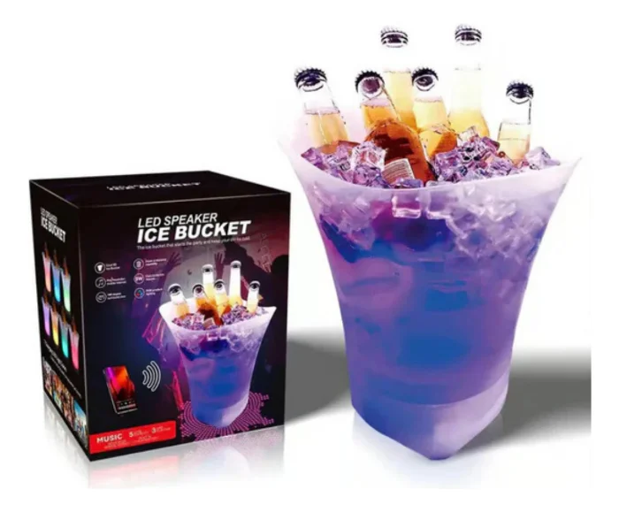 Hielera Led con Parlante
