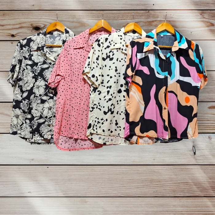 Camisa Estamp Fibrana M/corta