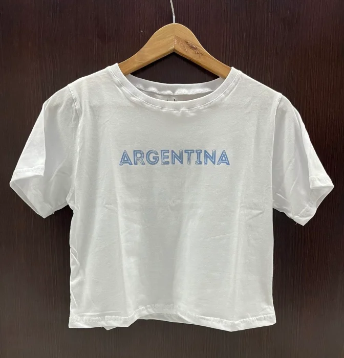 Remera Argentina Estampada