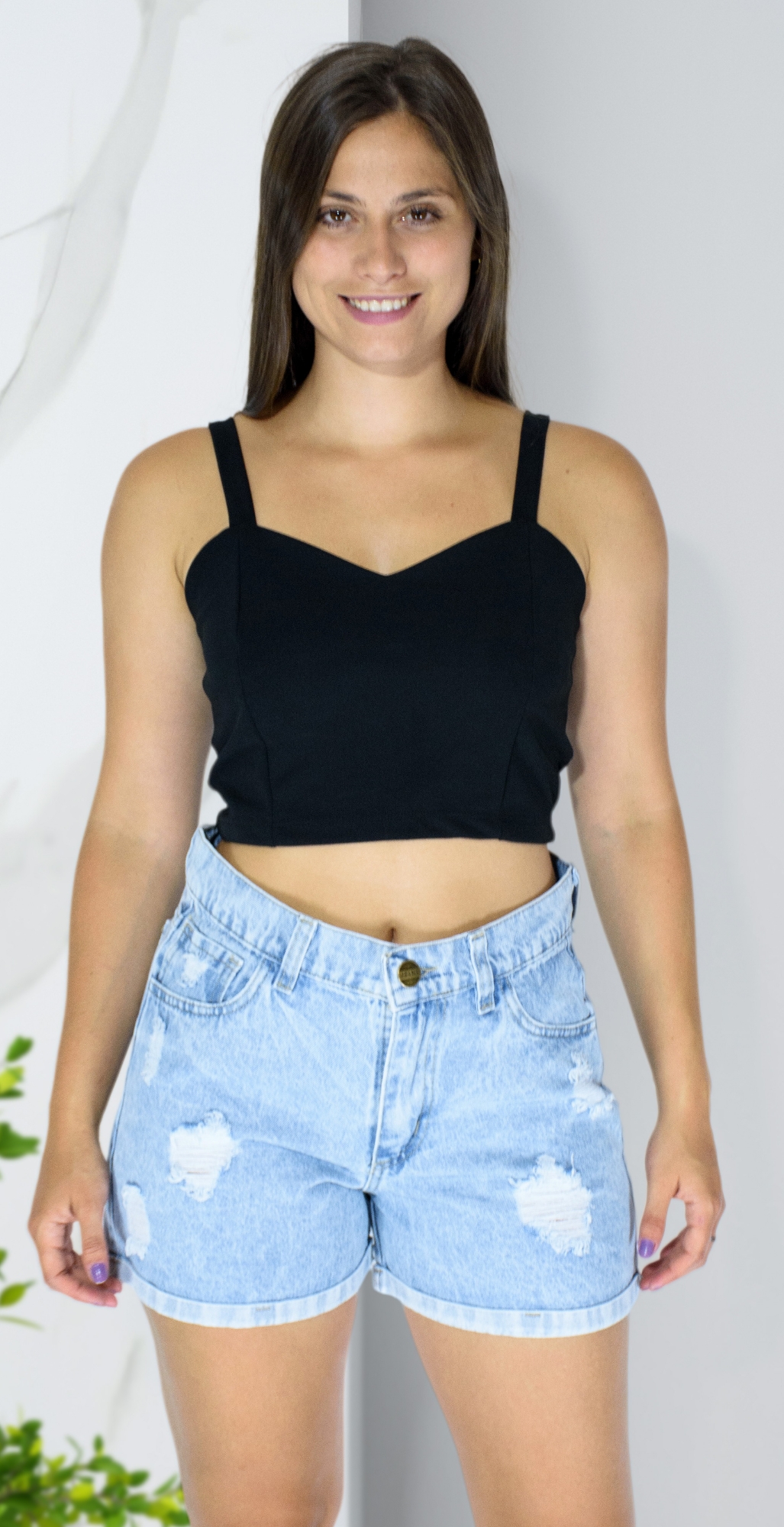 Shorts  con Dobladillo - Imagen 2