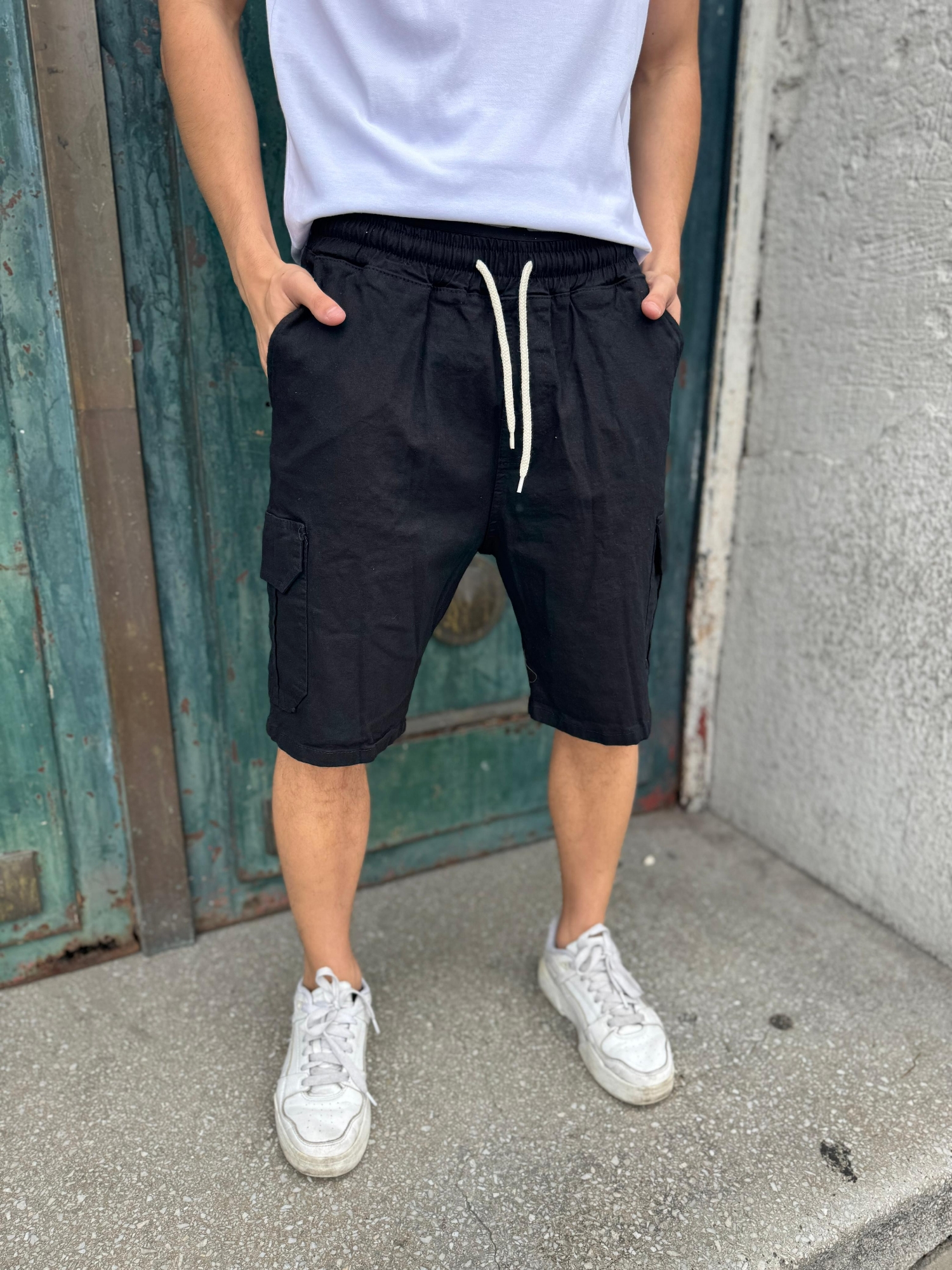 Bermudas  Cargo Gabardina - Imagen 2