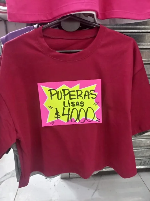 Puperas Lisas Oversize