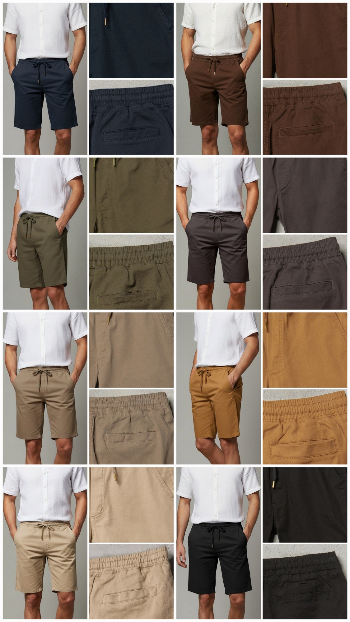 Bermuda Jogger Gabardina - Imagen 2