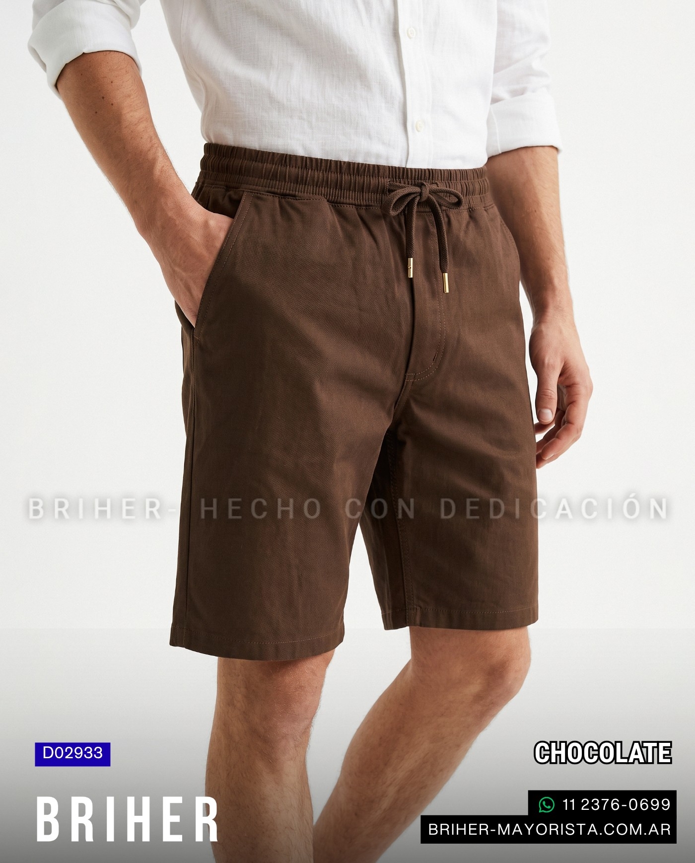 Bermuda Jogger Gabardina - Imagen 3