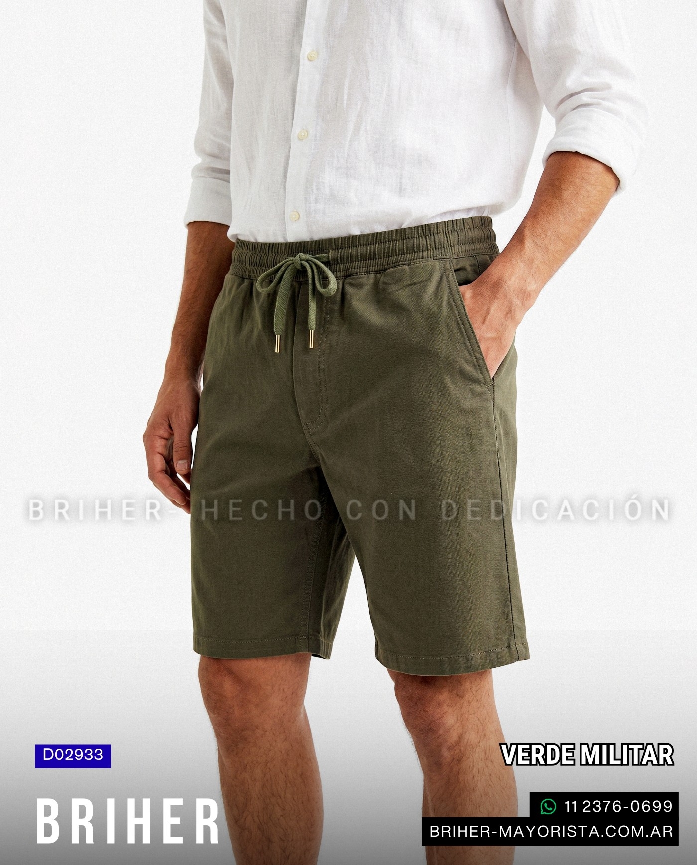 Bermuda Jogger Gabardina - Imagen 4