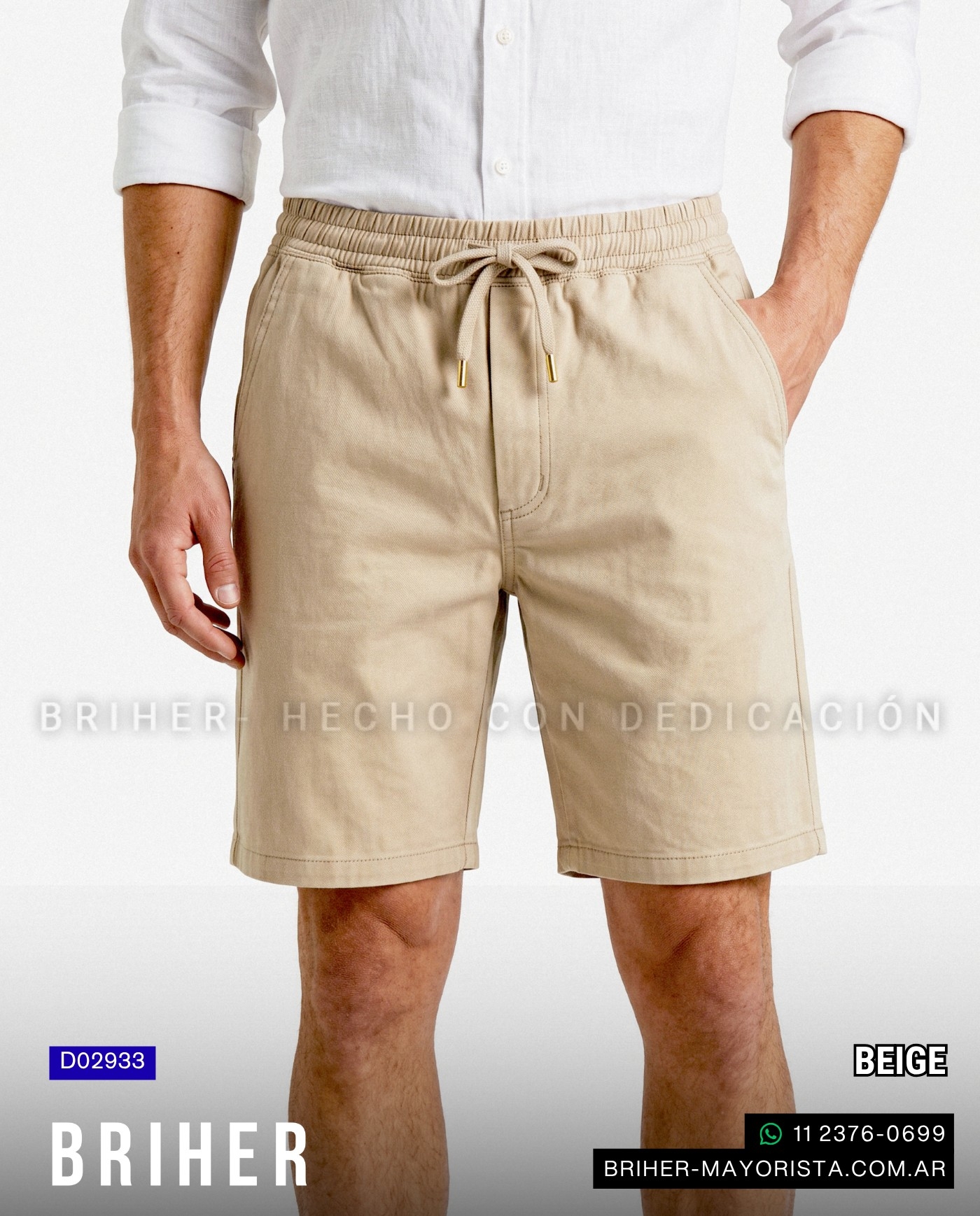 Bermuda Jogger Gabardina - Imagen 5