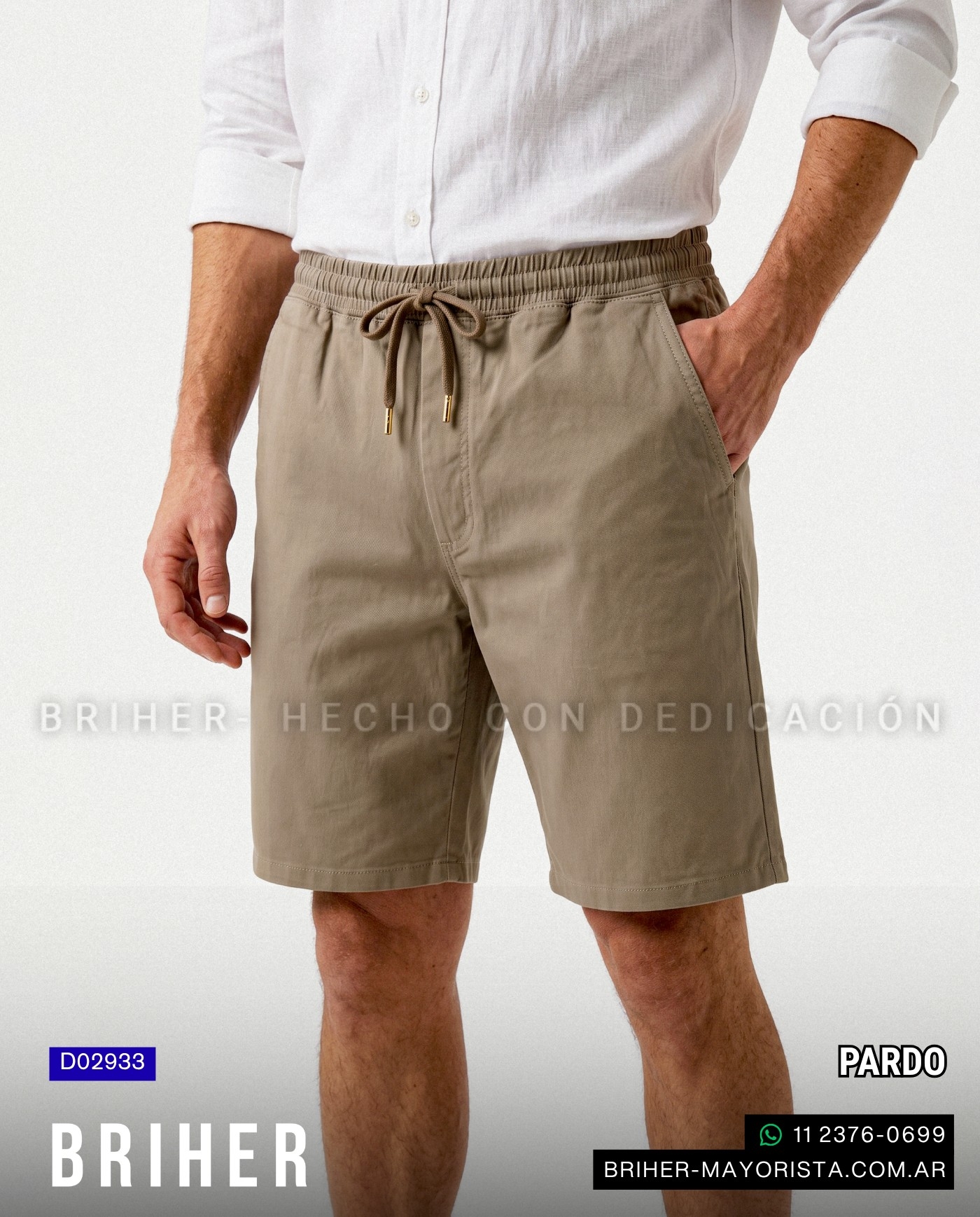 Bermuda Jogger Gabardina - Imagen 6