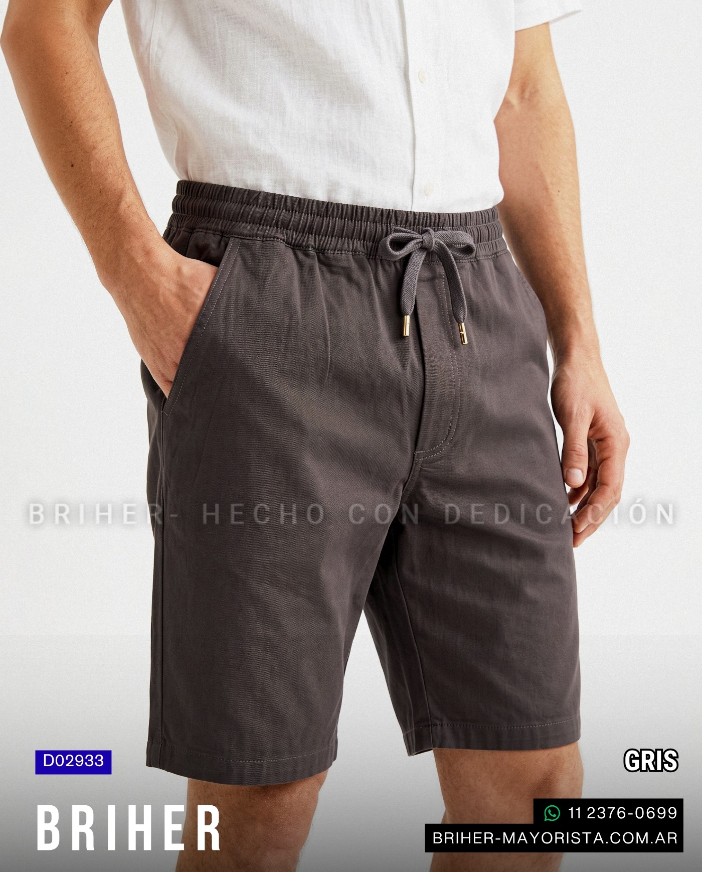 Bermuda Jogger Gabardina - Imagen 8