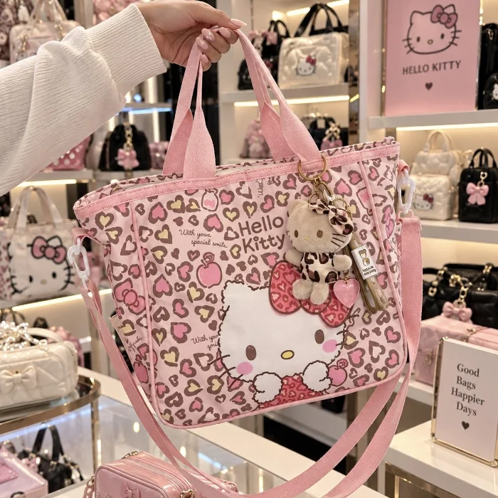 Tote Kitty Print  C/llavero