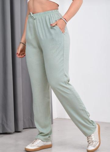 Pantalon Lino 3 al 10 Spandex