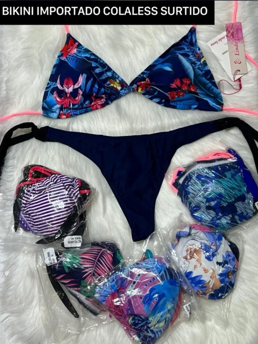 Bikini Importado Colaless y Vedetina