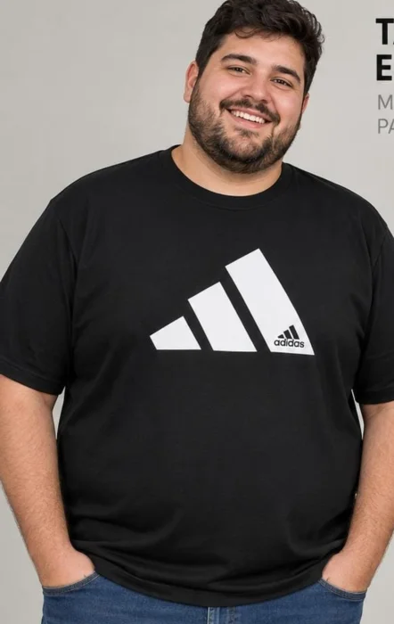 Remera Talle Especial Hombre