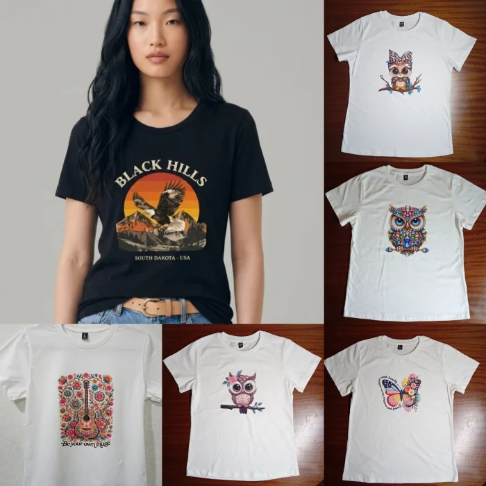 Remeras de Algodón  Estampadas