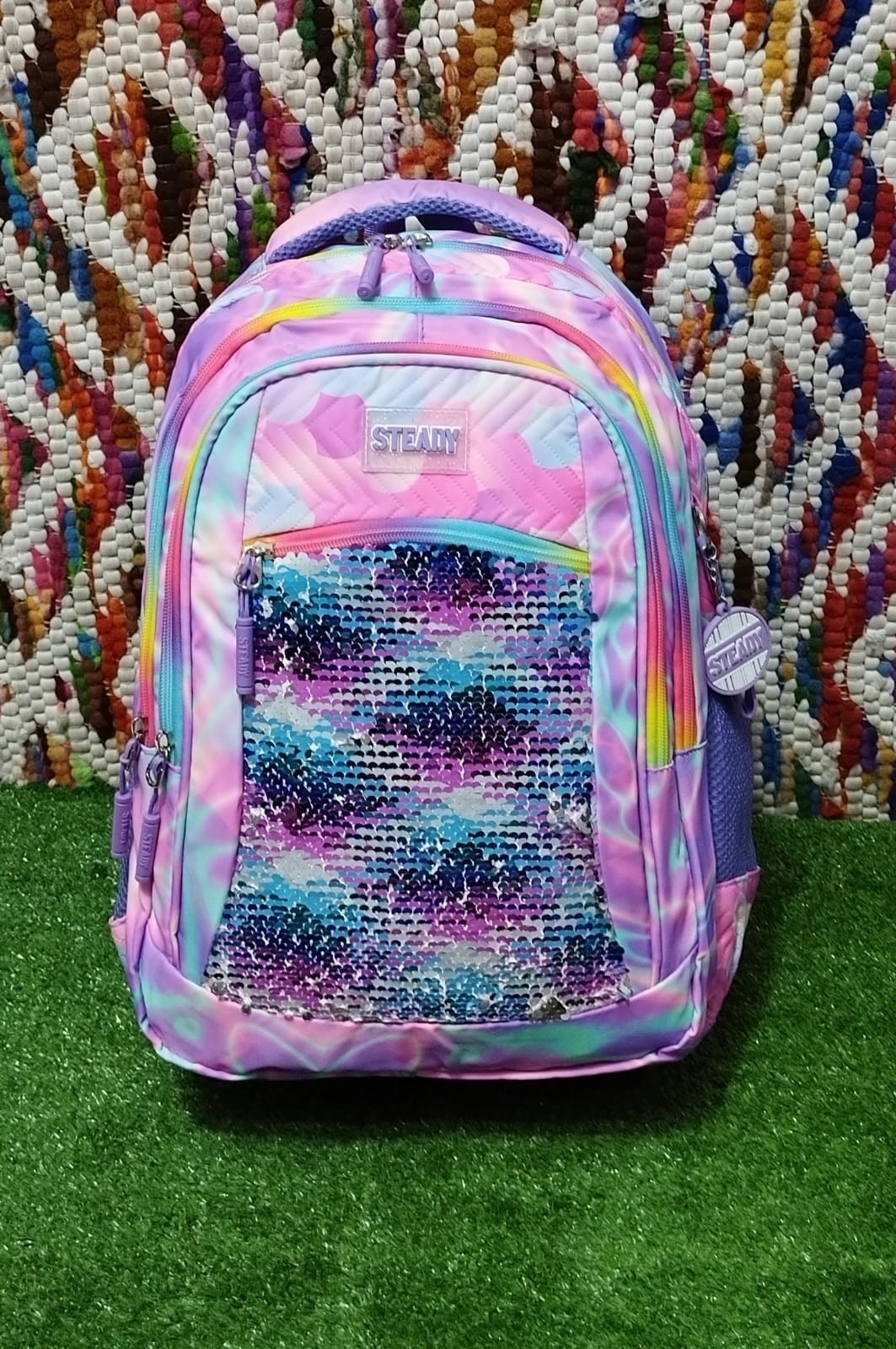 Mochila  Impermeable Grande con *lentejuela* 
 Excelente Calidad - Imagen 6