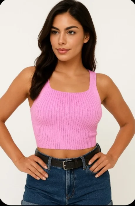 Top de Hilo y Lycra Cruzada