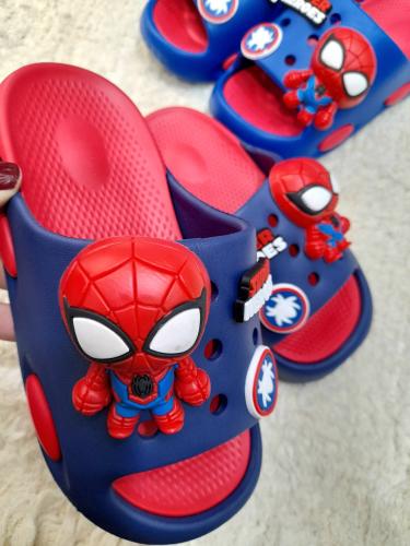 Chanclas  Spiderman  24a29 30a35 Importadas Livianos Pines - Miniatura 3