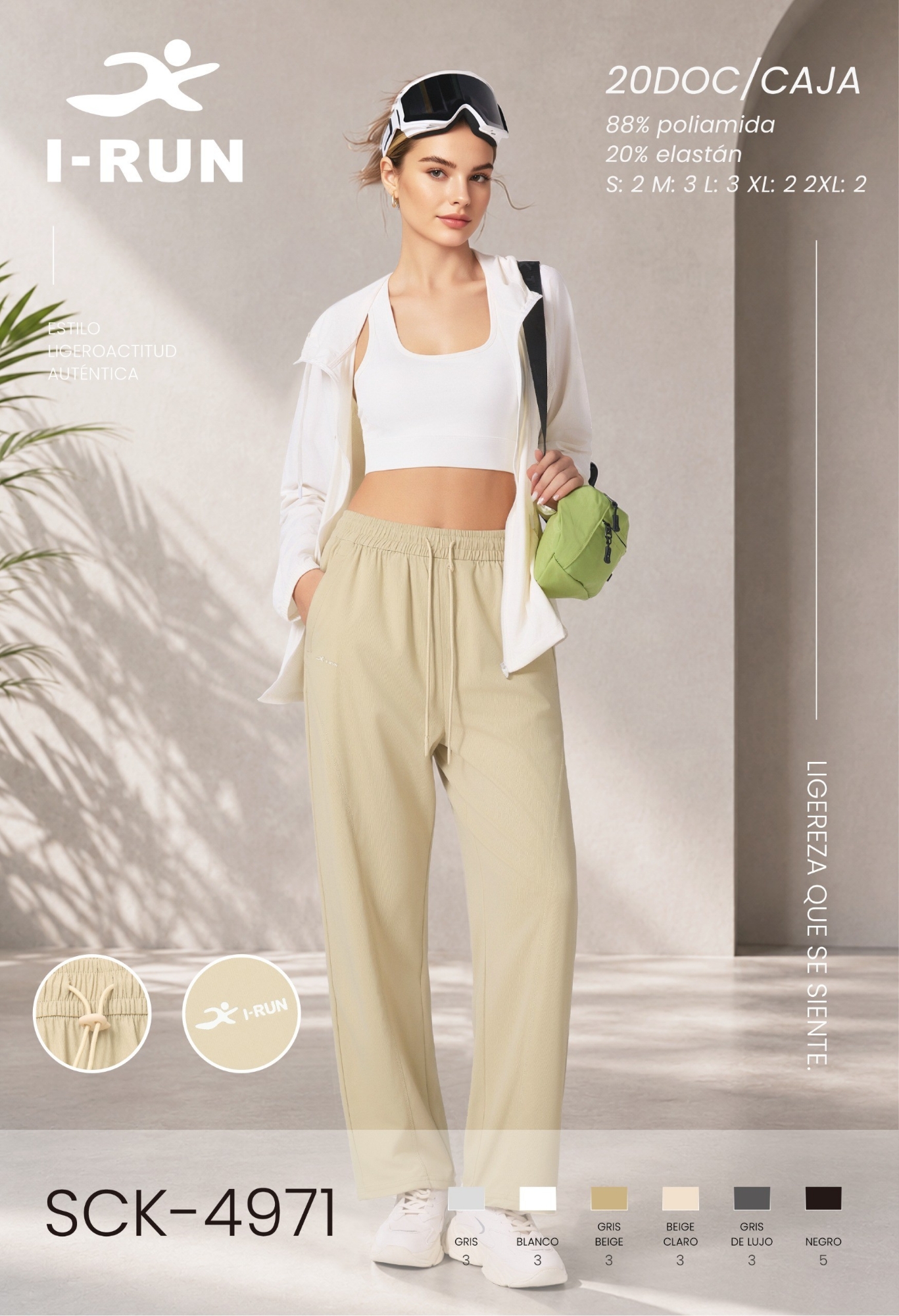 Irun Pantalon Palazo - Imagen 5