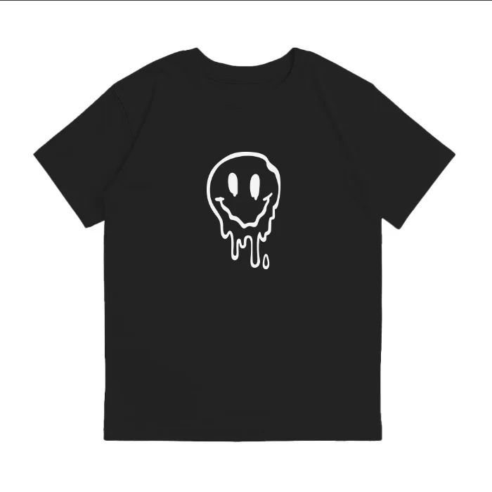 Unisex - Remera Ovsize Cara Derretida