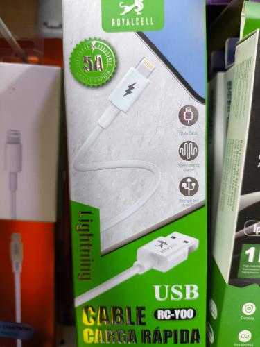 Cable Usb Carga Rápida 5a C, V8, Iphone, Lightning - Miniatura 2