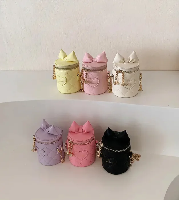 Cartera Bolsito Love Infantil Niñas Nenas Tierno Moderno Tendencia Elegante