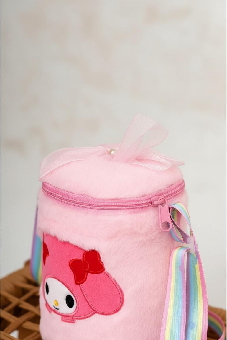 Bolso Redondo Sanrio Infantil Niñas Nenes Variedad Colores Suave Moderno - D_NQ_NP_615767-MLA92694775983_092025-F.jpg