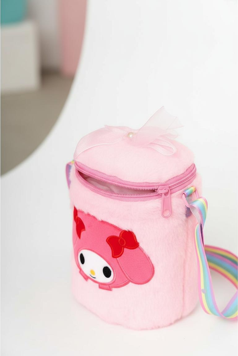 Bolso Redondo Sanrio Infantil Niñas Nenes Variedad Colores Suave Moderno - D_NQ_NP_620860-MLA92694602307_092025-F.jpg
