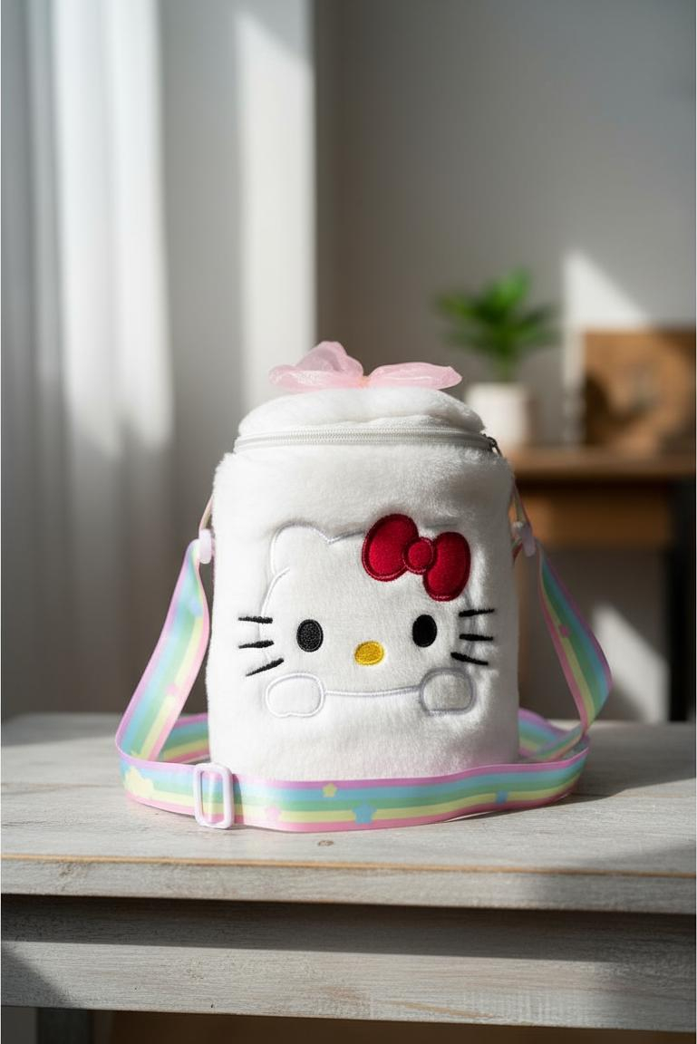 Bolso Redondo Sanrio Infantil Niñas Nenes Variedad Colores Suave Moderno - D_NQ_NP_779805-MLA92284053196_092025-F.jpg