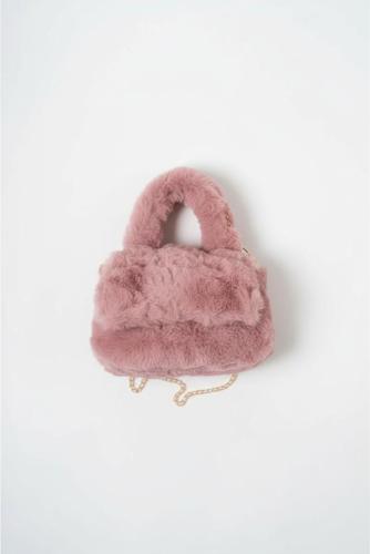 Cartera Peluche Niñas Nenas  Accesorios Infantil Suave Moderno Tendencia